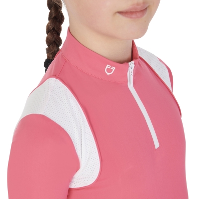 Polo bambina manica corta Equestro